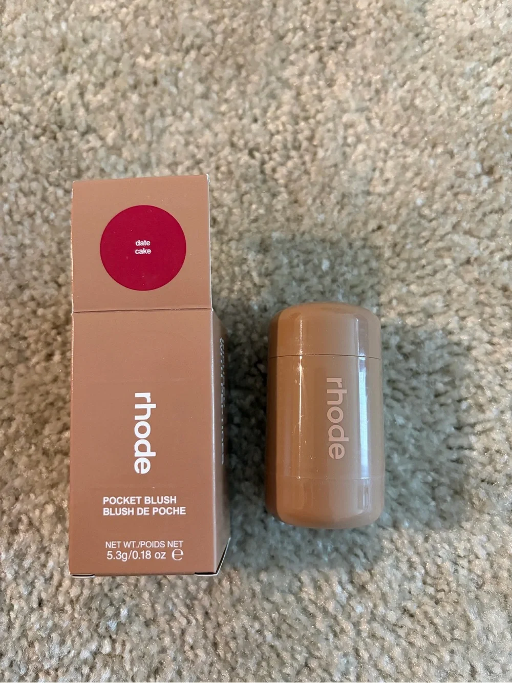 RHODE Pocket Blush — Date Cake (NWT)